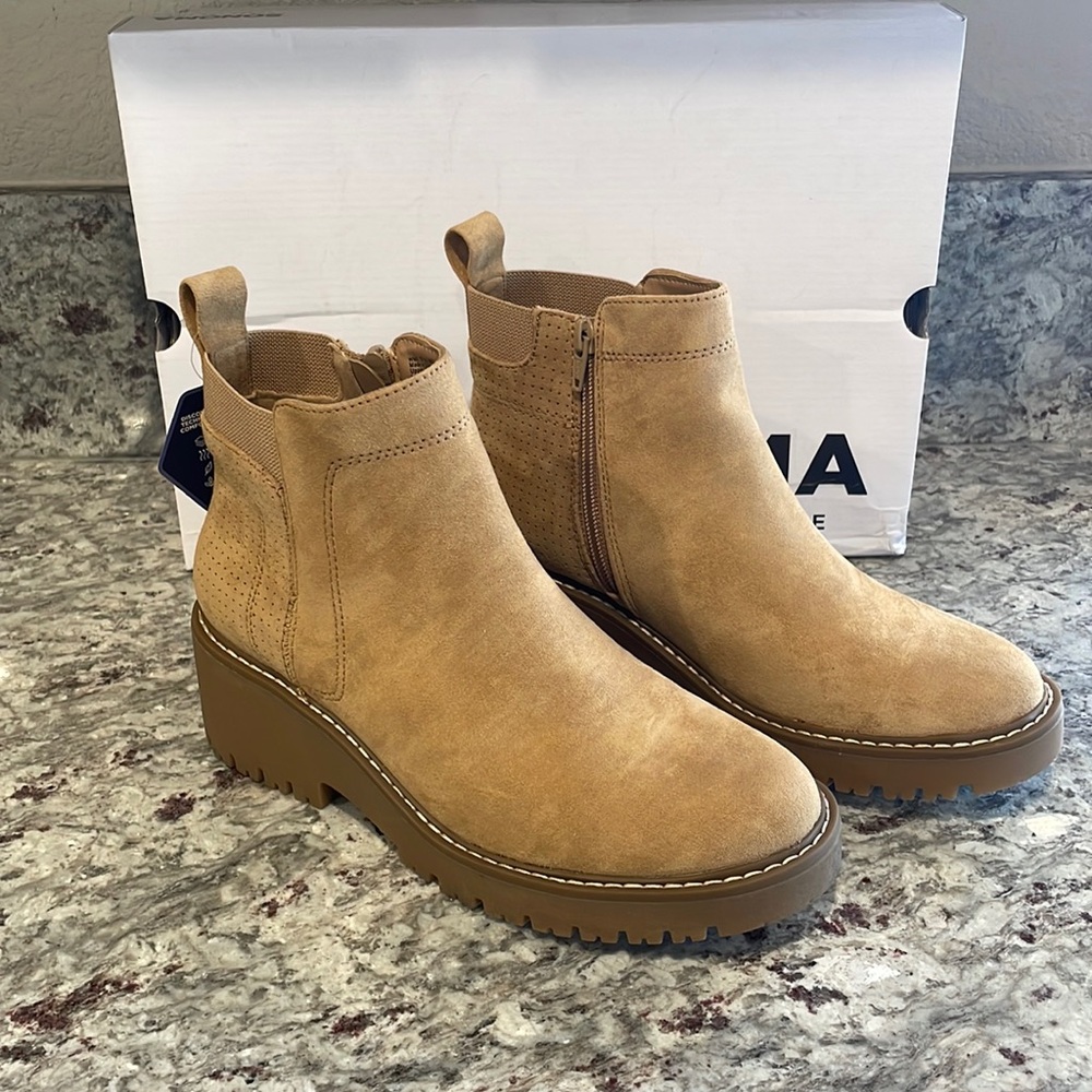 Women’s Sonoma Hadley Wedge Ankle Boots | New in Box